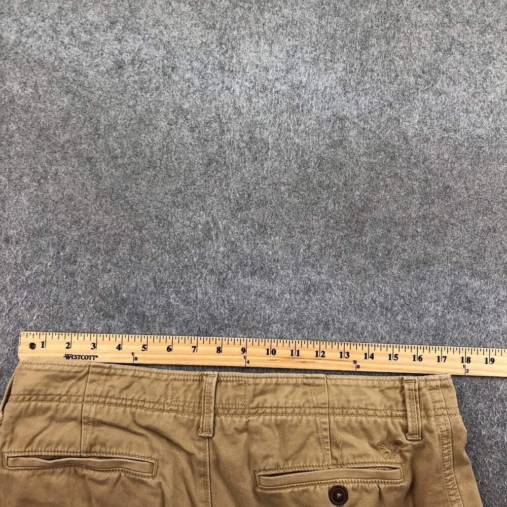 American Eagle Outfitters Pants Mens 33x34 Beige Chino Relaxed Straight Casual